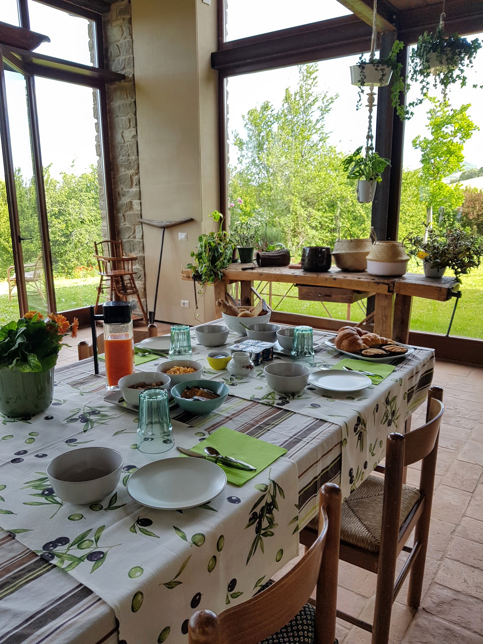 colazione in veranda